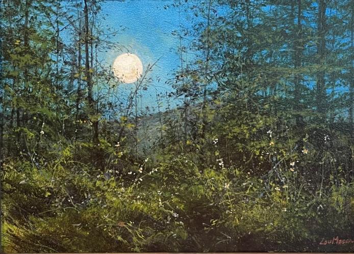 SOLD - Mountain Moon by Lou Messa