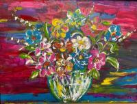 Rainbow Flowers by Dani Ashbridge