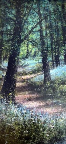 SOLD - Blue Forest by Lou Messa