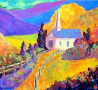 SOLD - Going to the Chaple by Elise Nicely