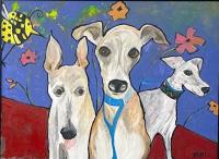 A - Whizzy the Whippet by Dani Ashbridge