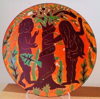 Adam and Eve Story Bowl by Valerie Beck