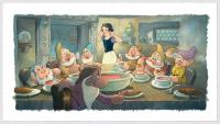 Snow White and The Lost Soup Scene by Toby Bluth Disney Artist