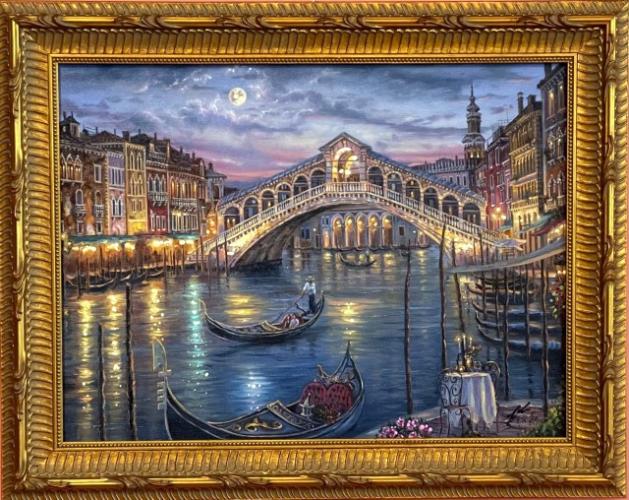 Last Night on the Grand Canal, AP by Robert Finale