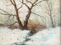 SOLD - Snow Flurries by Lou Messa